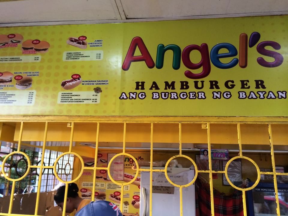 angelsハンバーガーはひとつ買うともうひとつ付いてくる