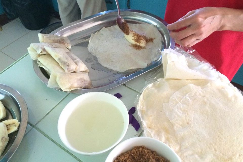 フィリピンのデザート、トゥロンの作り方